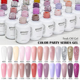 Nail Gel Polish 8ml Nude Series Gel Base Top Coat -BH00984-Veeddydropshipping